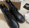 马丁（DR.MARTENS）Zavala西部靴男女款春季舒适轻量黑色工装风马丁靴城市轻户外 黑色 38 实拍图