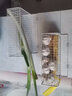 伊思家置物架厨房葱姜蒜壁挂调料小蔬菜各种收纳神器墙上沥水篮子免打孔 白色中号组合装 实拍图