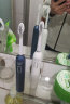 AMOI夏新N15声波式电动牙刷送女友 软毛送男友成人家用充电智能自动牙刷防水情侣 生日礼物 星空蓝 实拍图