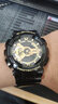 卡西欧【送礼推荐】手表g-shock黑金多功能防震防水运动男表节日礼物 GA-110GB-1A 黑金 实拍图