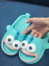 贞喜气拖鞋女外穿2025新款EVA时尚高级感卡通凉拖鞋居家浴室洗澡沙滩鞋 丑萌鱼拖鞋女湖蓝 38-39码 实拍图