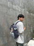 OSOCE双肩包男士15.6寸电脑包大学生书包女士旅行背包2024新款 灰色中号 实拍图