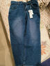 森马森柔牛仔|牛仔裤男冬季长裤复古做旧宽松直筒裤109724124103 实拍图