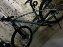 喜德盛（xds）山地自行车英雄300运动健身27速可锁死前叉铝合金机械碟刹成人车 光感灰/银16寸（身高160-175） 实拍图