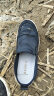 森达（SENDA）简约乐福鞋男夏季新商场同款一脚蹬休闲舒适透气布鞋V7R13BM3 黑色 38 实拍图