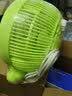美诗儿新款卡通风扇桌面台扇小型迷你可爱儿童小风扇学生宿舍电风扇床上台式办公室插电涡轮扇 桌面小风扇-绿色 一年质保 只换不修 实拍图
