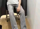 卡图弛美式潮牌烟灰色牛仔裤男春秋季修身显瘦高街vibe微喇叭长裤子 水泥色 3XL 实拍图