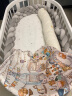 Boori奥西斯实木婴儿床拼接床圆床多档多功能可移动新生儿床 山毛榉【薏米白】+床垫 晒单实拍图