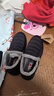 布瑞京冬季老北京男棉鞋加绒保暖老人鞋中老年爸爸棉鞋防防水防滑雪地靴 男款黑色 38 (240mm) 实拍图