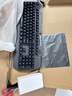 吉选 GESOBYTE G18 机械手感游戏键盘办公键盘有线 电脑笔记本USB外接网吧电竞背光 黑 套餐一蓝点橡胶滚轮鼠标 有线 实拍图