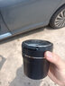 巫记汽车载烟灰缸创意高档多功能带盖自动男车用高级感神器车内饰用品 大众专用—高档烟灰缸 星空银 中号 实拍图