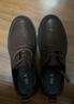 海澜之家HLA皮鞋男士复古雕花透气商务皮鞋HAAPXM4CAV411 黑色加绒款42 实拍图