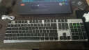 前行者X7S无线键盘鼠标套装真机械手感键盘可充电静音台式笔记本电脑电竞游戏办公打字通用蓝牙键鼠外设 黑色蓝光【蓝牙键鼠套装】可连接手机平板+蓝牙耳机 实拍图