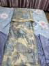 富安娜大提花床上四件套欧式轻奢高档床品套件 纯棉床单 (230*229cm)绿 晒单实拍图