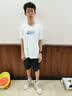 361°童装女童短裤儿童运动裤夏季新款速干裤女孩五分裤男童裤子 冰川灰1702 170 实拍图