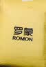 罗蒙（ROMON）长袖保暖衬衫男秋冬新款加绒加厚格子衬衫商务易打理休闲衬衣男 88黑色条纹 40 XL 实拍图