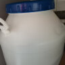 佳叶食品级加厚塑料桶带盖水桶酵素桶发酵桶大号密封桶酿酒桶家用储水 50升-圆桶（蓝盖） 实拍图