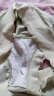 秋鹿（Autumndeer）女士内裤女60S莫代尔中腰性感吸湿透气3A级抑菌底裆舒适3条装 肤色+豆沙+豆绿 L(95-115斤) 实拍图