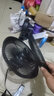 博尔改车载风扇24v大货车专用12V大风力电风扇旋转低噪汽车风扇 黑四叶夹子款【10寸12v】 车载风扇 实拍图
