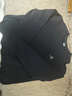 特步（XTEP） 卫衣男装套头t恤衫夏季休闲运动服饰男士保暖打底宽松大码跑步服 力荐-标准黑 -logo基础圆领不加绒 3XL /190 -现货速发 实拍图