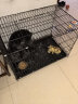 宠乐乖（CHONGLEGUAI）狗笼猫笼狗笼子中小型犬幼犬加粗加密折叠猫笼子猫咪兔笼具900JC 实拍图