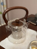 忆壶茶胡桃木电陶炉煮茶器玻璃烧水壶蒸汽白茶煮茶壶小型电热煮茶炉 晒单实拍图