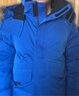 雅鹿羽绒服男女同款新款貉子毛领情侣装加厚保暖派克服保暖防寒外套NR 蓝色-男 2XL /185 实拍图
