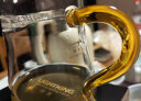 明尊（LIGHTKING）手工制琉璃手柄耐热玻璃公道杯茶具配套月牙过滤杯茶水分离杯公杯 CP'35（黄色） 晒单实拍图