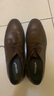 奥康（Aokang）男鞋牛皮皮鞋男士商务正装百搭德比鞋圆头系带结婚低帮大码鞋子 棕色（偏大一码） 45 实拍图