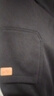 真维斯（JEANSWEST）运动卫裤男款2025秋冬新款男士宽松束脚加绒哈伦裤休闲裤子男秋款 黑色(加绒款).+深灰(加绒款) XL 实拍图