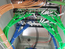 SK-LINK 超五类网络配线架24口 CAT5e类网络配线架 19英寸机架式1U机柜工程级镀金网线理线架SK-P5E-24 实拍图