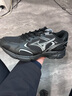 美津浓（MIZUNO）男女鞋 25秋季新款运动鞋缓震透气情侣鞋轻质耐磨跑鞋休闲跑步鞋 【SPEED 2K】跑酷黑/主推款 42 (270mm) 实拍图