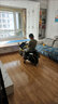 WORK BABY超大号儿童电动摩托车可坐大人男女宝宝小孩3-6-8岁充电四轮摩托 升级红色/手拧油门/硬座硬轮/超威12V7  电力驱动 实拍图