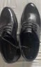 红蜻蜓夏季商务正装系带皮鞋男士镂空皮凉鞋打孔透气 WTA73761L黑色38 实拍图