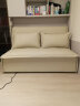 圣兰森电动沙发床多功能两用折叠客厅书房小户型单人双人推拉智能伸缩床 天然乳胶款 （订做真皮） 外径1.6米 宽（长2.05米） 晒单实拍图