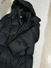 美力城暖天鹅泡芙羽绒服中长款女高端90鹅绒加厚外套保暖157 黑色 XL （140-155斤） 实拍图