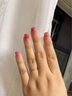 美甲贴片穿戴甲指甲贴中长款新娘显白可拆卸学生短款重复使用成品 波浪笑脸 24片 【短款】 实拍图