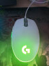 罗技（G）G102 游戏鼠标 白色 RGB鼠标 吃鸡鼠标 绝地求生 轻量化设计 200-8000DPI G102第二代 实拍图