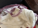 南极人（Nanjiren） 拉舍尔毛毯被盖毯冬季加厚双层婚庆超柔保暖单双人被子绒毯子 657豆沙灰 200*230cm约7斤 实拍图