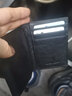 CAELI\x26KELEIE男士卡包超薄真皮卡夹名片夹多卡位银行卡套迷你小卡片包K519 黑色 实拍图