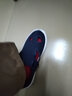 seagebel希洁贝尔无尘洁净电子车间制药微电子实验室防静电四孔鞋帆布四孔鞋防尘鞋防静电工作鞋 藏青色PU软底 38码 实拍图