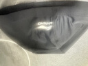 李宁（LI-NING）泳帽男女长发舒适布游泳帽时尚护耳不勒头不粘发泳帽 LSMP151黑色 晒单实拍图