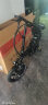凤凰（Phoenix）电动自行车锂电池折叠电动车小型代驾车男女式成人助力车 小武仕 黑色/折叠款/48V可提电池 6AH电动续航24km 实拍图