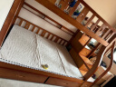 临稚全实木双层上下床多功能高低床两层上下铺木床大人双人儿童子母床 柜体款 上铺宽1.3米下铺宽1.5米 晒单实拍图