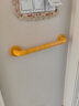 莫顿（MODUN）莫顿浴室扶手不锈钢卫生间厕所无障碍残疾人老人安全防滑马桶栏杆 MD-9910黄色48CM 实拍图