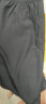 李宁（LI-NING）运动短裤男夏季透气薄款宽松休闲户外速干跑步健身冰丝五分裤XL 实拍图