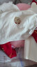 童泰婴儿半背衣四季内衣宝宝上衣2件装TS33J599 白色 59cm 晒单实拍图