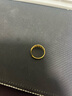 周六福足金999满天星黄金戒指女AA014209活口13号约3.46g生日礼物 实拍图