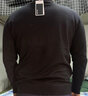 宾色半高领毛衣男冬款纯色休闲加绒加厚保暖打底衫修身秋冬针织衫男装 【加绒半高领】黑色 4XL 【合适180-210斤】 实拍图