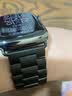 威千图适用苹果手表ultra4/3表带apple iwatch s12/s11/S10/9/8/7金属不锈钢带se3/ultra4/3/2表带男士 实拍图